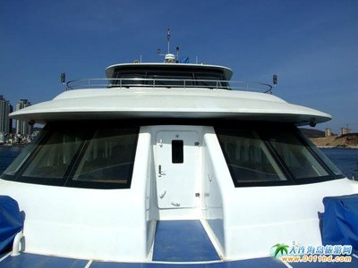 大連游艇風光 聚焦老虎灘海娃三號游艇