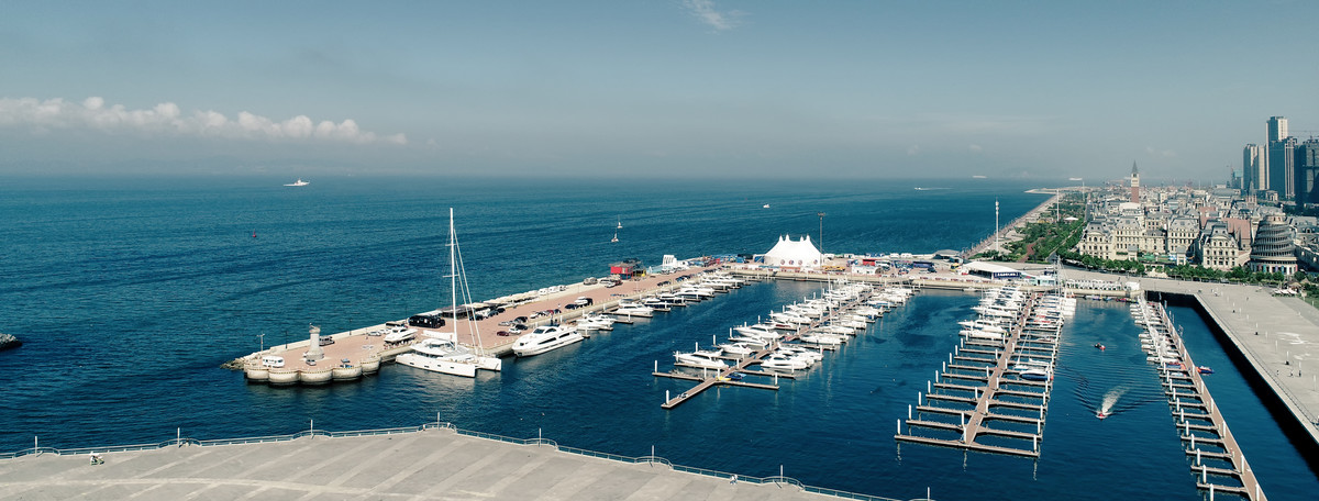 大連鉆石港灣東港游艇碼頭 濱海休閑新地標